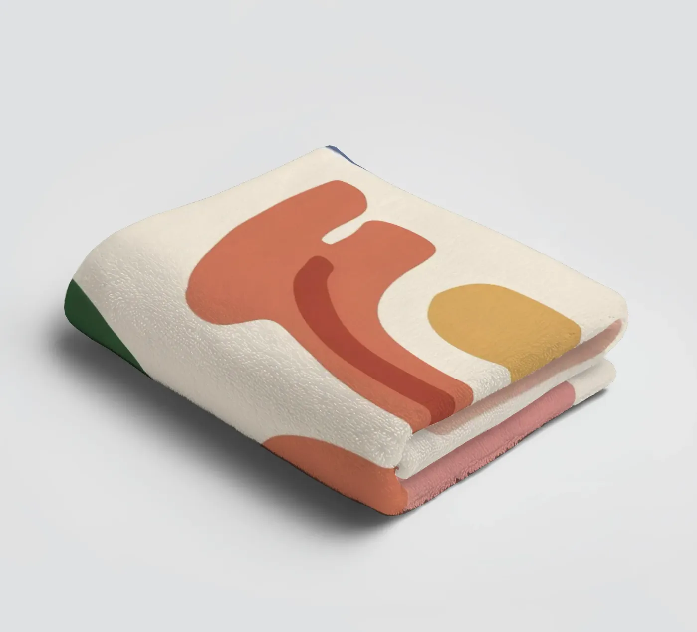 Boho Shape Assembly towel by Snow Mist