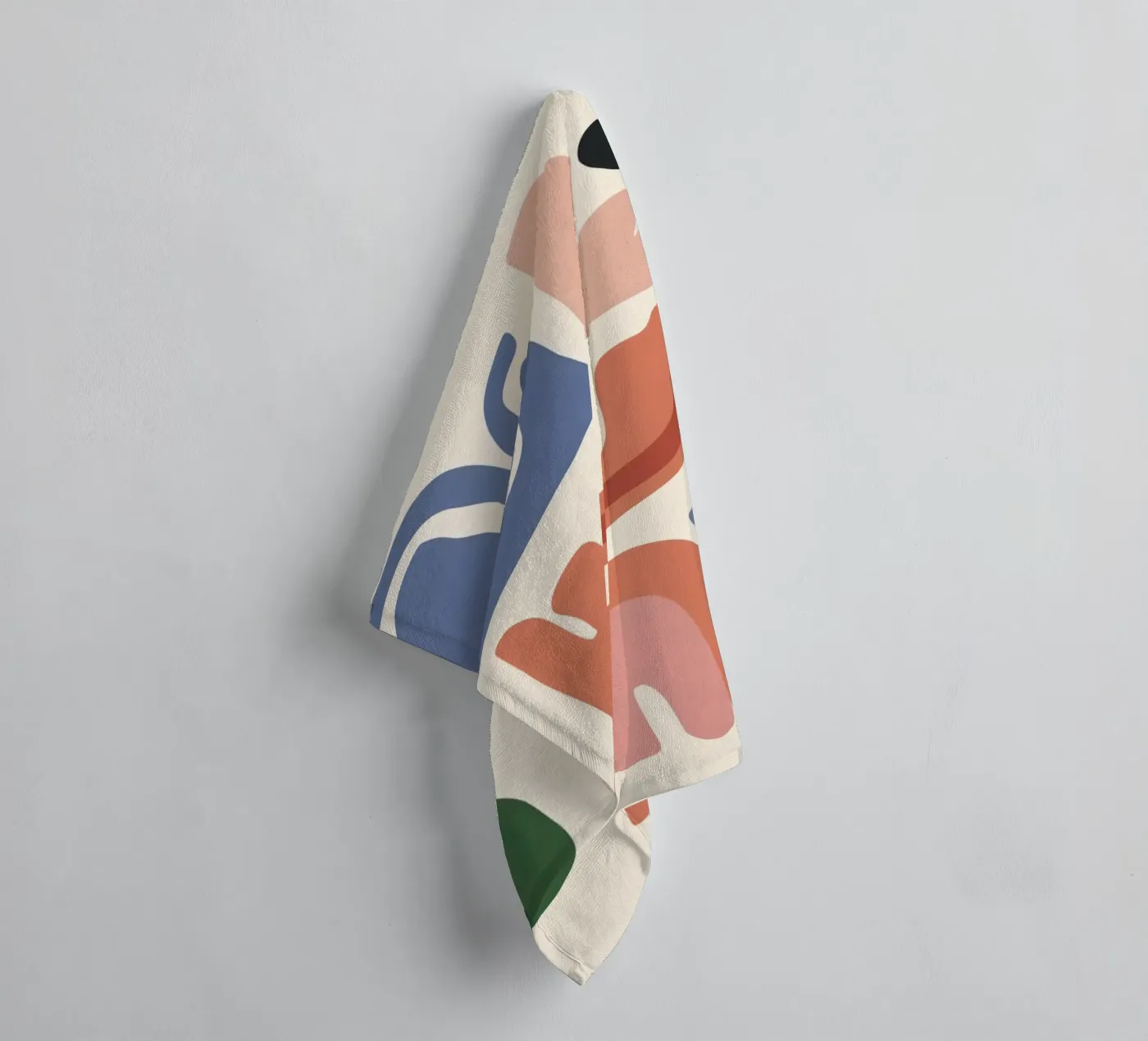 Boho Shape Assembly towel by Snow Mist