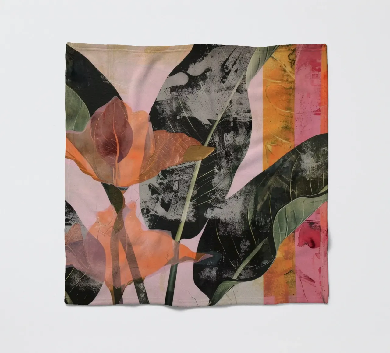 Into The Jungle No 3 coperta in pile da treechild