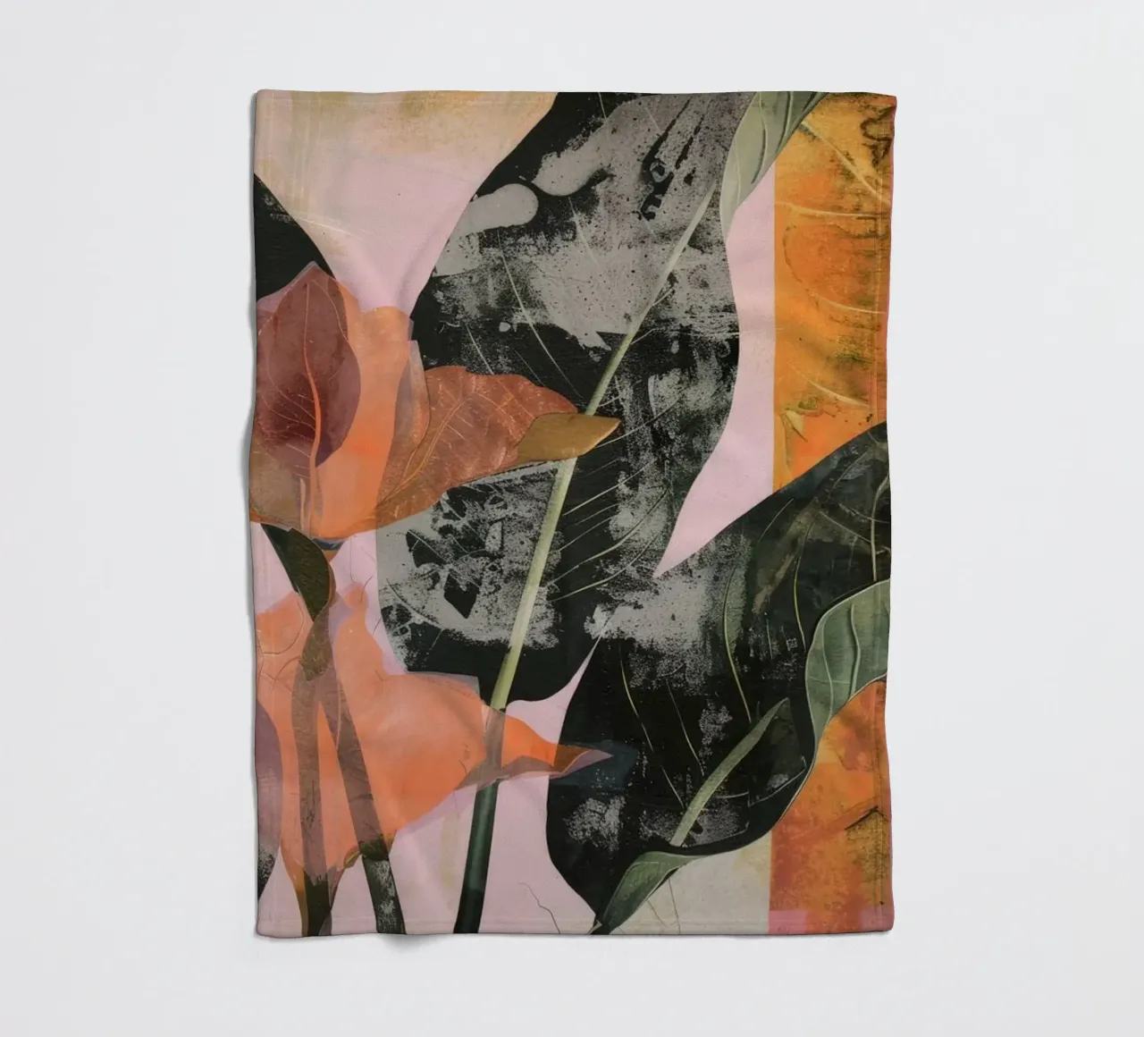 Into The Jungle No 3 coperta in pile da treechild