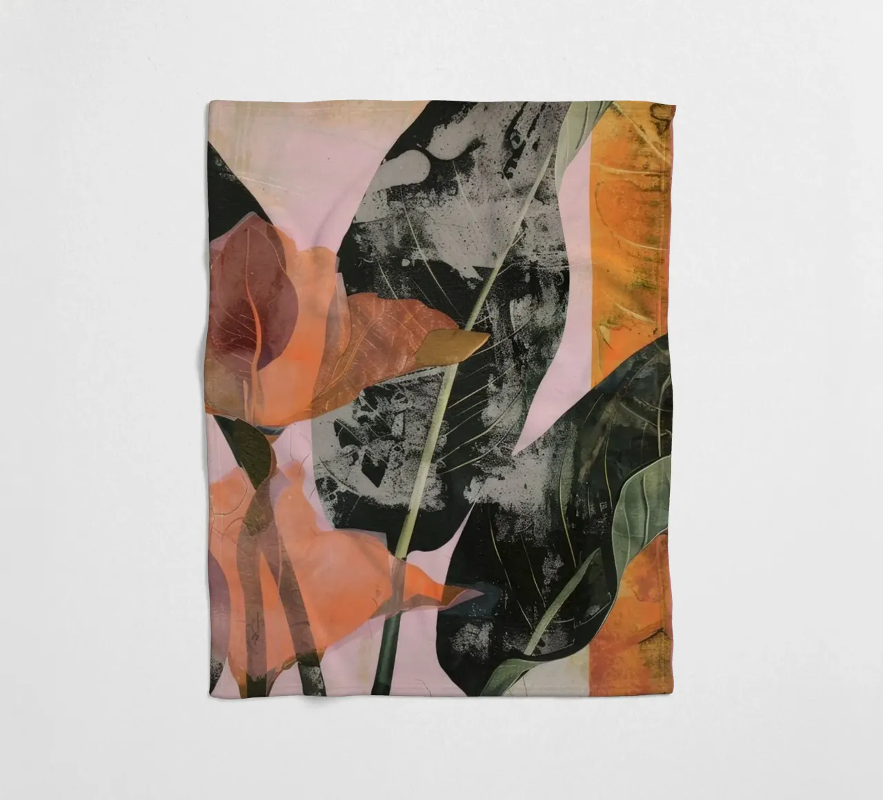 Into The Jungle No 3 coperta in pile da treechild
