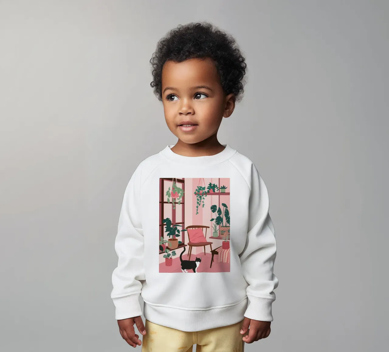 Camera rosa con gatto felpa neonato da Nova Glaze