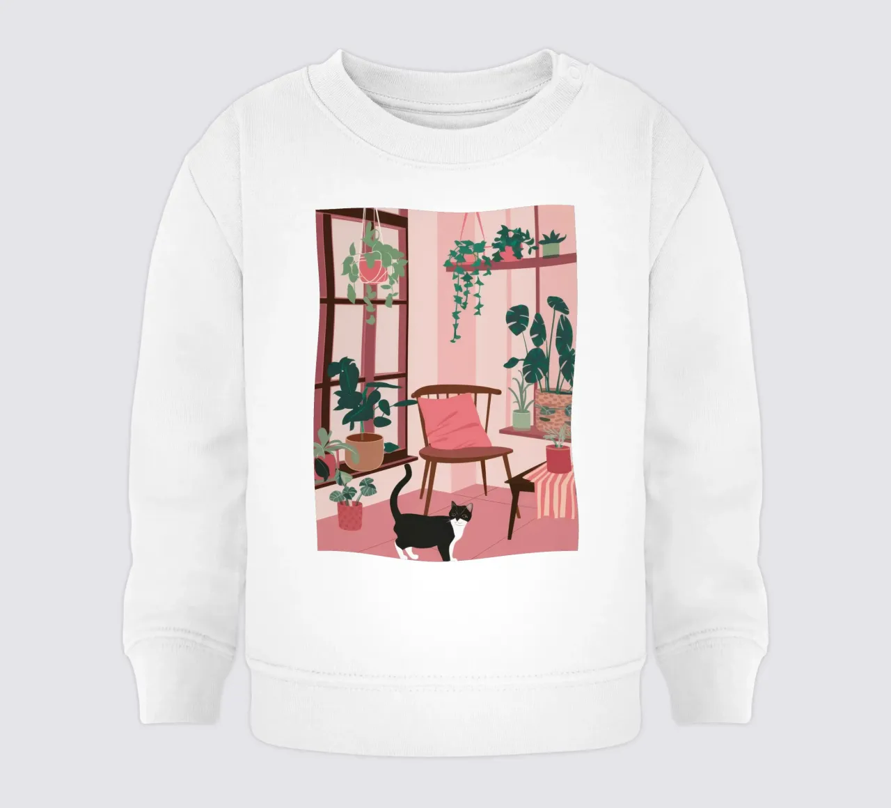 Camera rosa con gatto felpa neonato da Nova Glaze