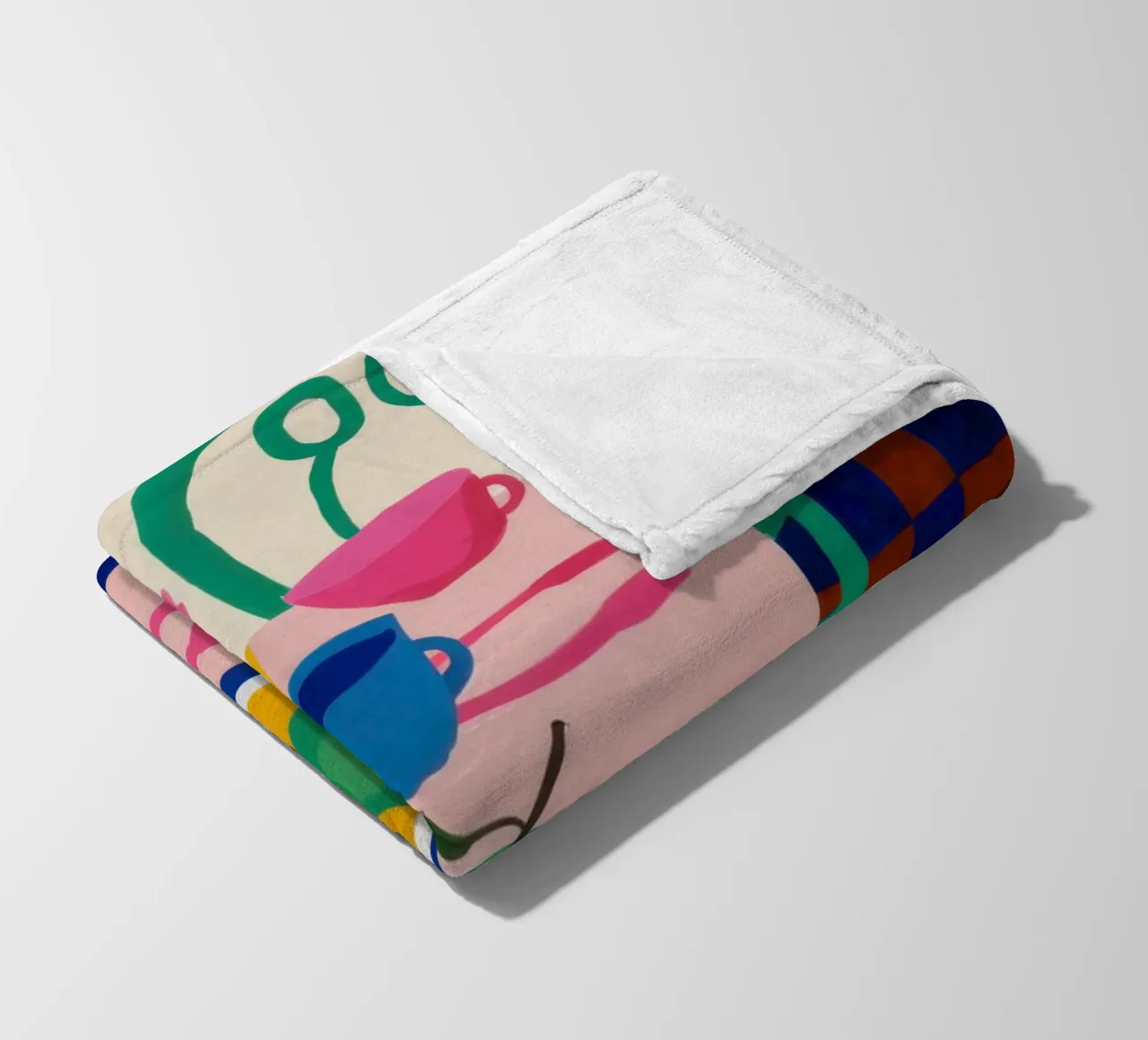 L'ora del tè in stile bohémien coperta in pile da Nova Glaze