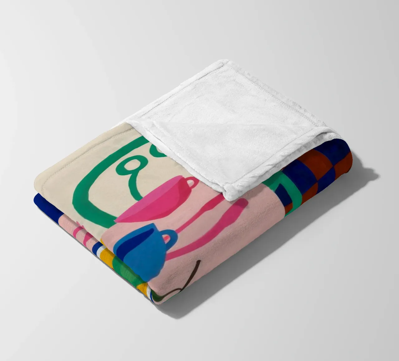 L'ora del tè in stile bohémien coperta in pile da Nova Glaze