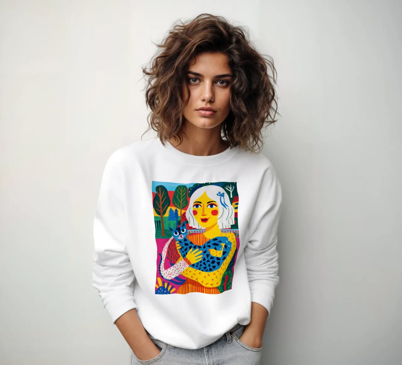 Coccole d'amore eccentriche felpa da Scaller Stars