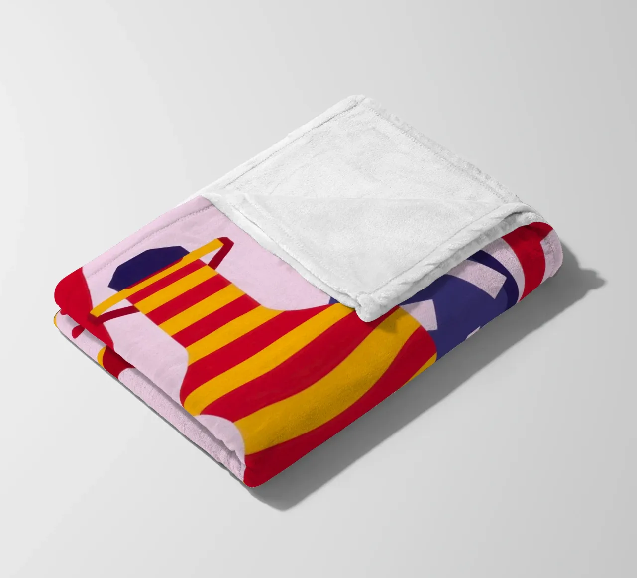 Abstract Kitchen Essentials Fleecedecke von Nova Glaze