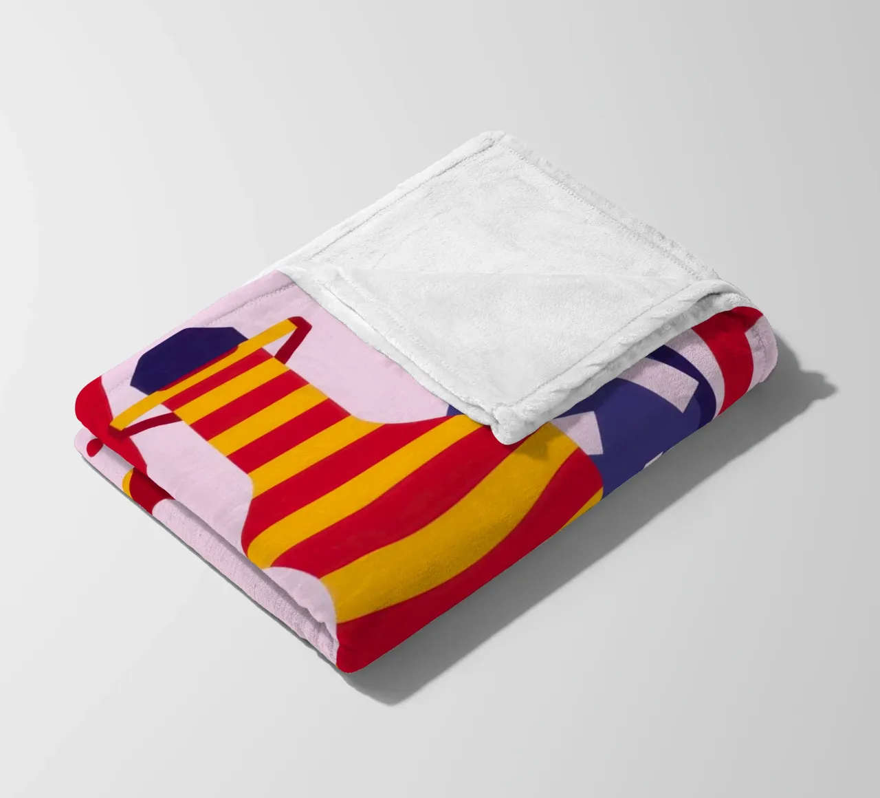 Abstract Kitchen Essentials Fleecedecke von Nova Glaze