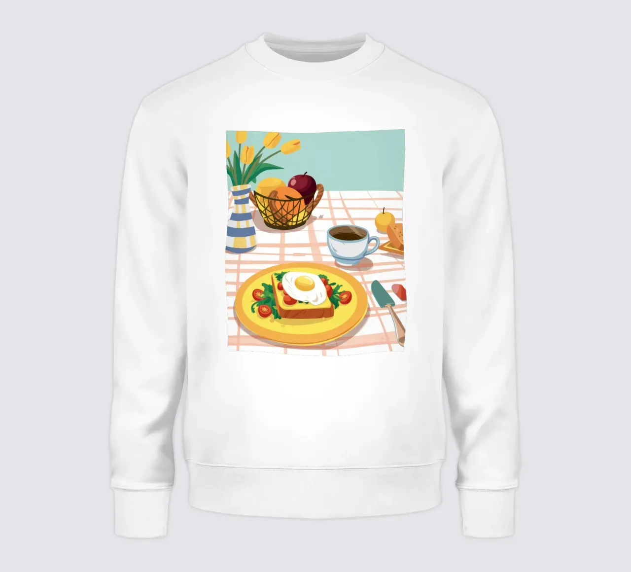 Perfetto Sunny Side Up felpa da Nova Glaze