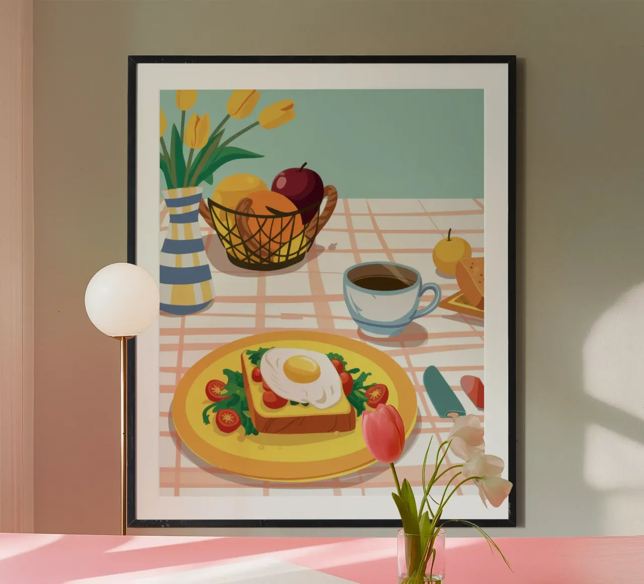 Perfektes Sunny Side Up Poster von Nova Glaze