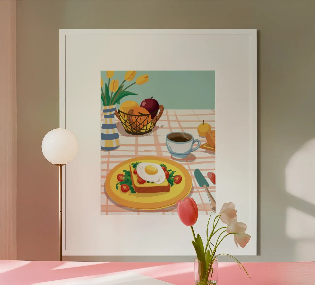 Perfektes Sunny Side Up Poster von Nova Glaze