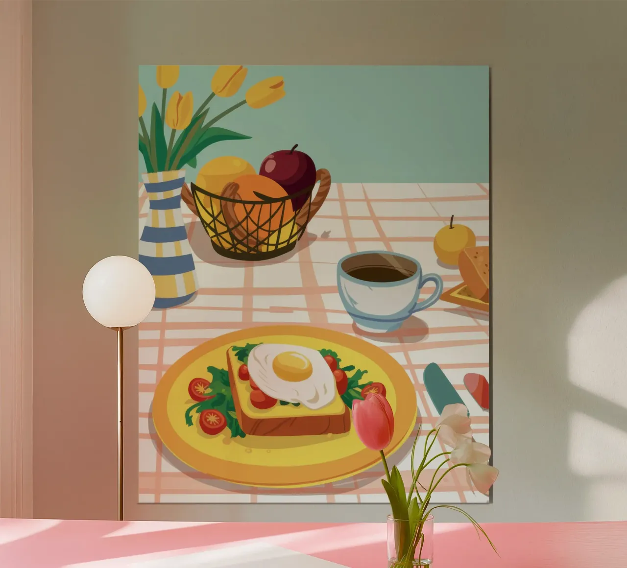 Perfektes Sunny Side Up Poster von Nova Glaze