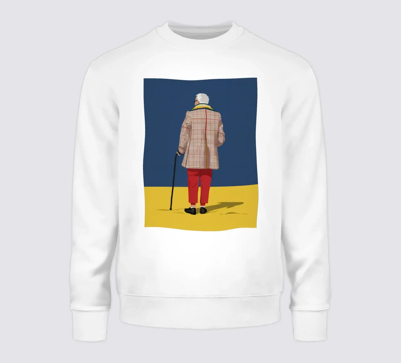 Cappotto a quadri Wanderer felpa da Snow Mist