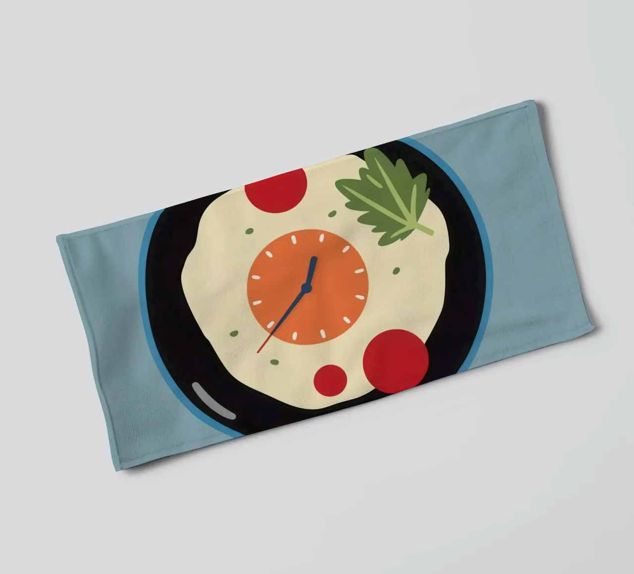 Clockwork In A Pan towel by Nova Glaze