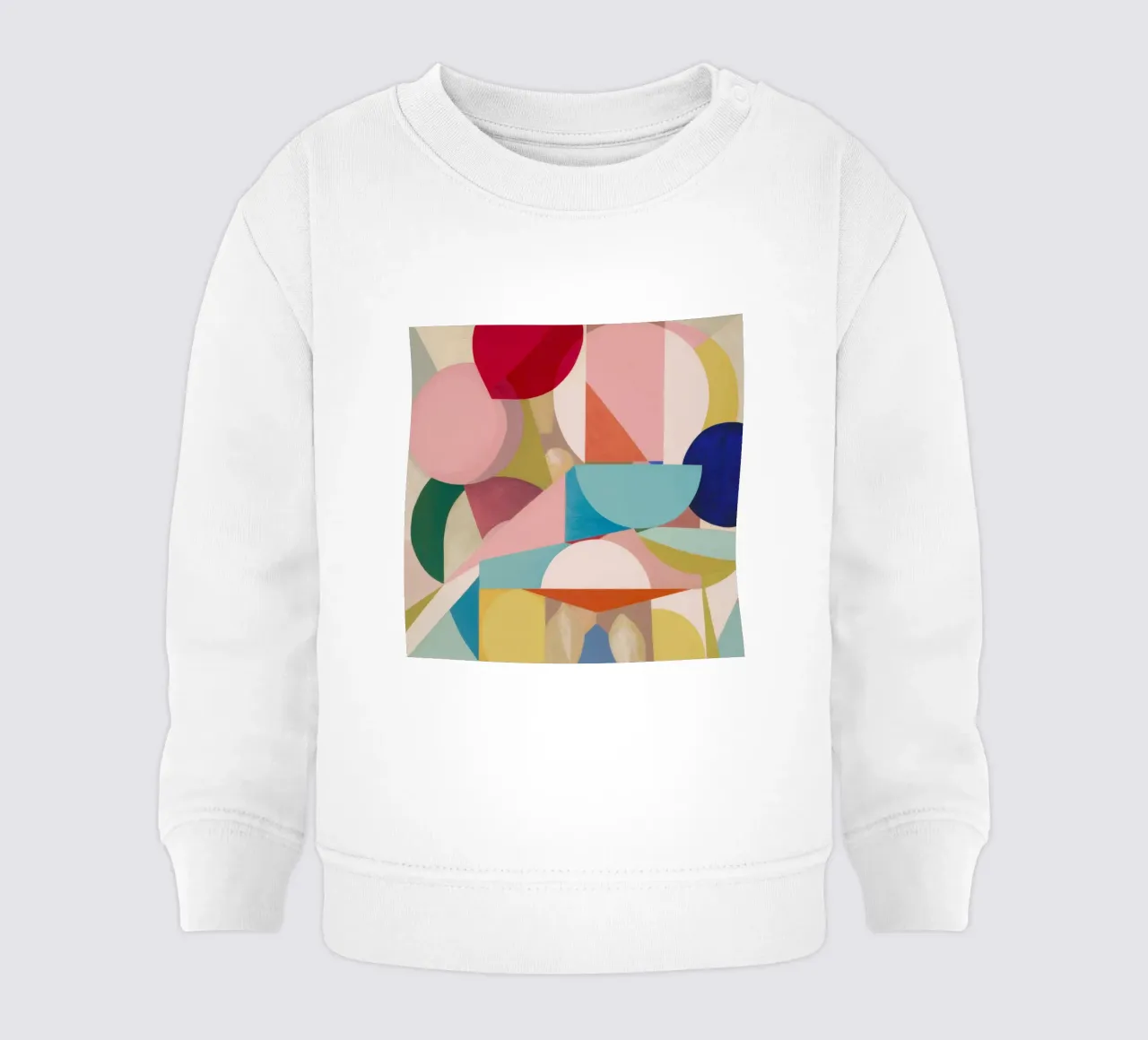 Campi di colore geometrici felpa neonato da Snow Mist