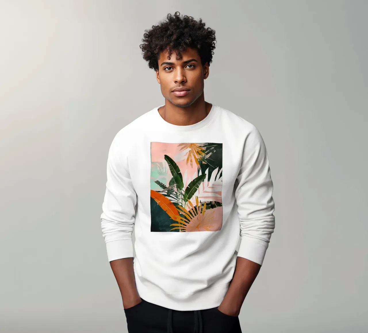 Into The Jungle No 8 felpa da treechild