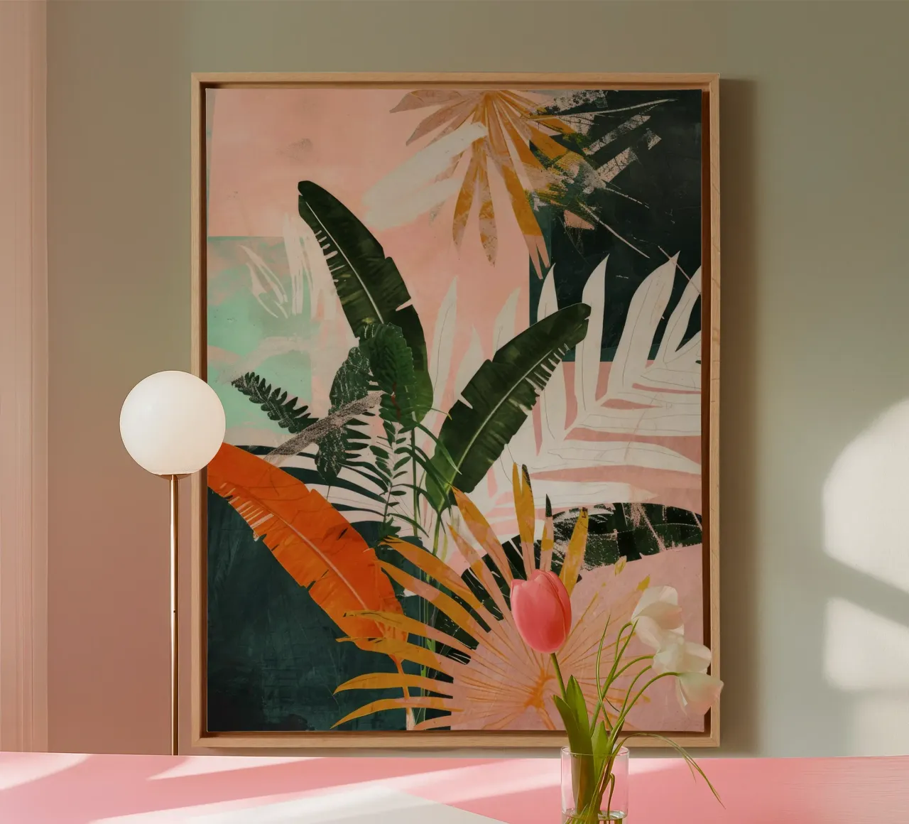 Into The Jungle No 8 canvas by treechild