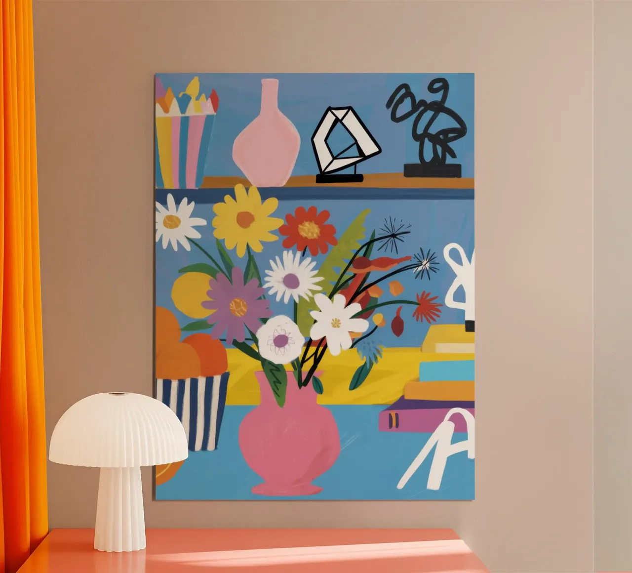 Artista Scaffale Immobile poster con telaio in plastica da Scaller Stars