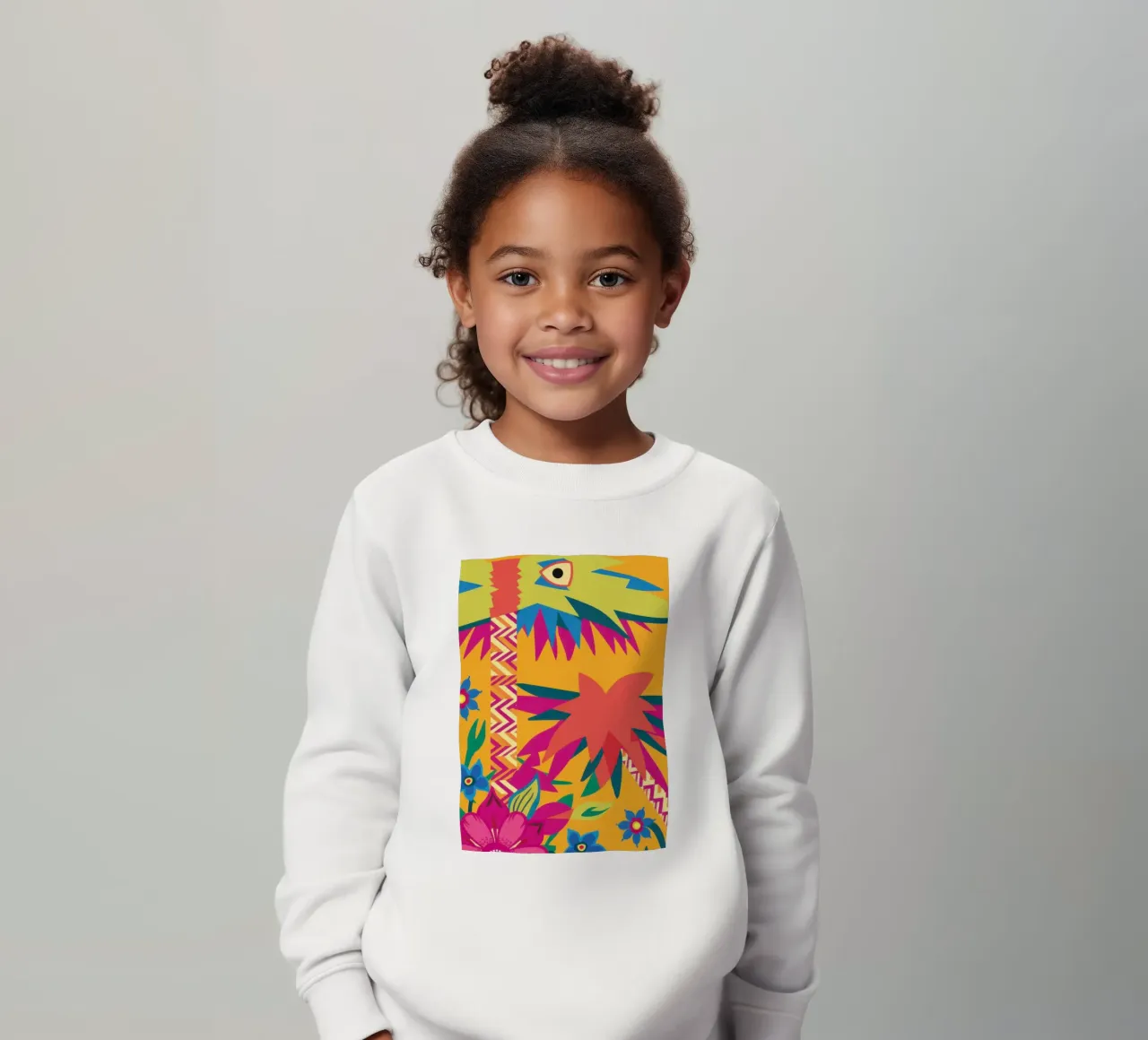 Scoppio astratto tropicale felpa bambino da Nova Glaze