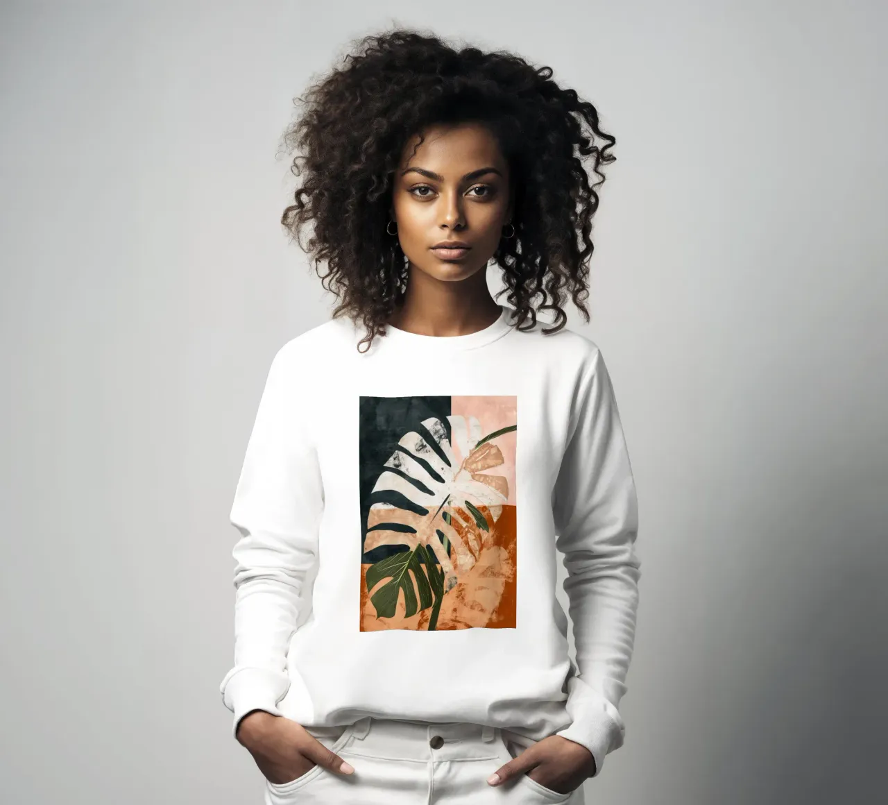 Into The Jungle No 6 felpa da treechild