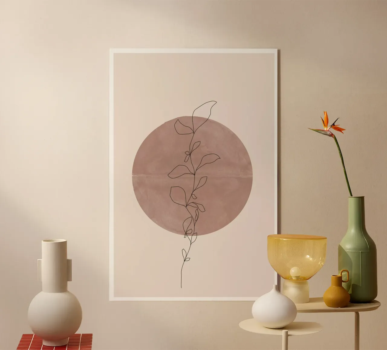 Linea Fiore plexiglass da The Miuus Studio