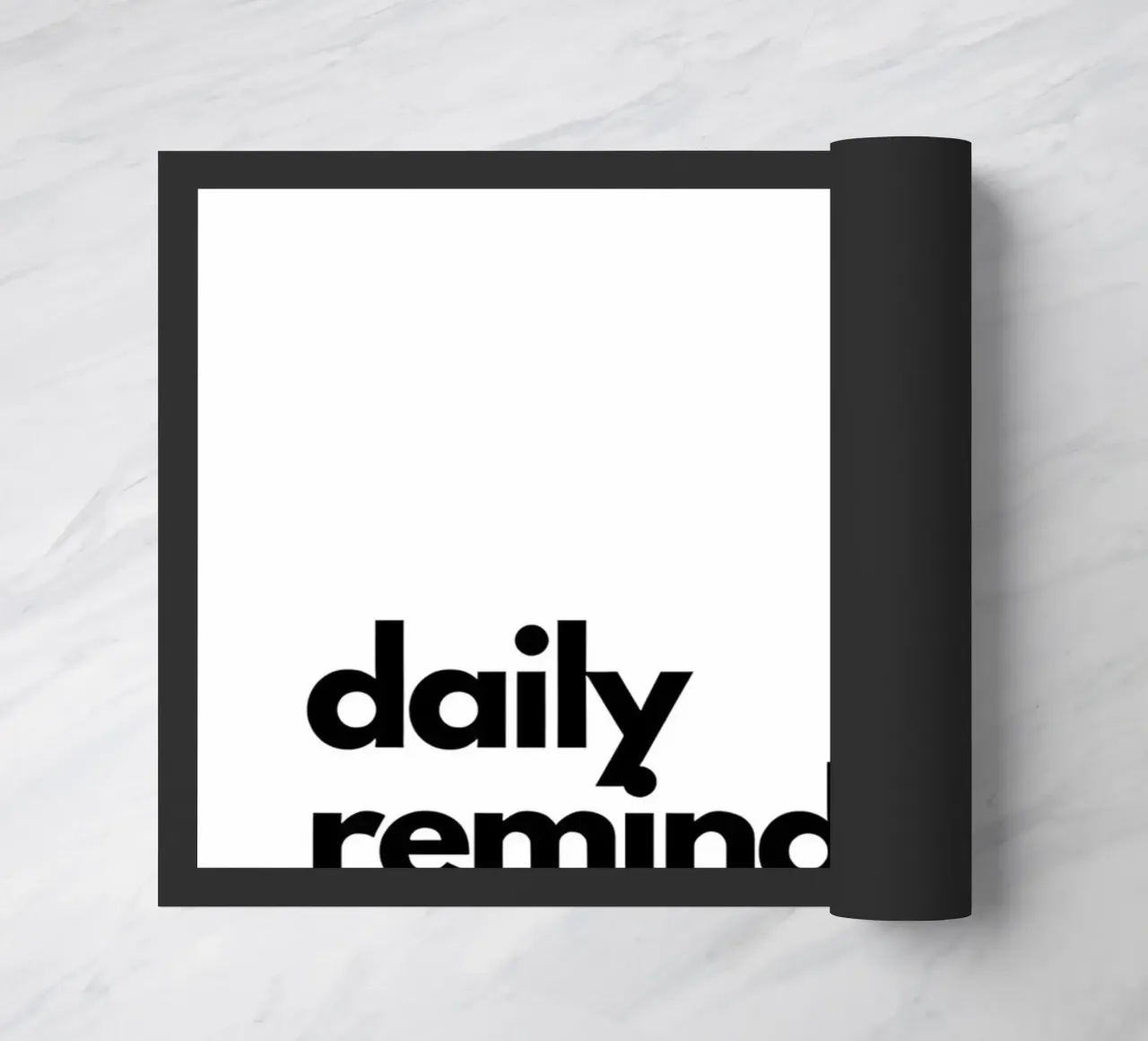 "daily reminder" zerbino da Type & Tape