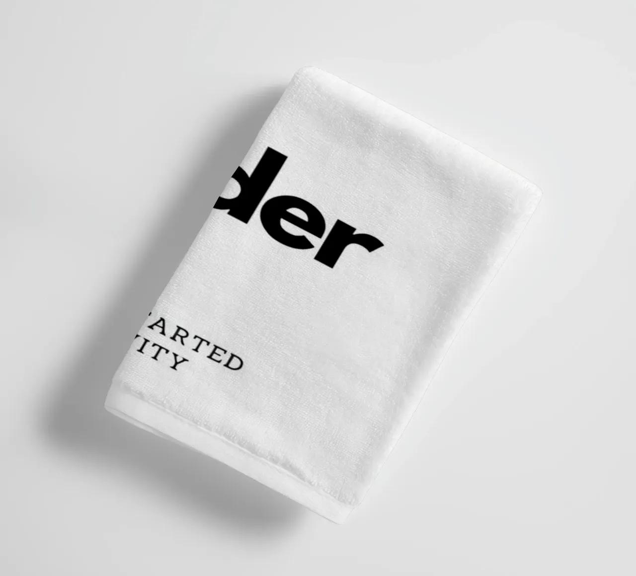 "daily reminder" asciugamano da bagno da Type & Tape