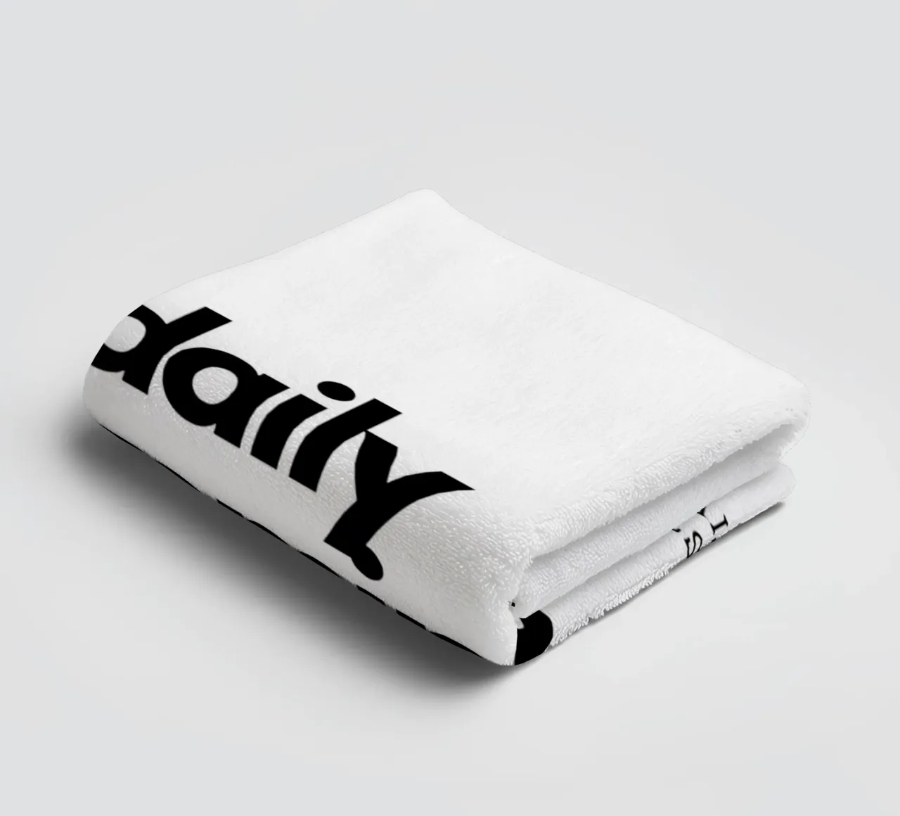 "daily reminder" asciugamano da bagno da Type & Tape