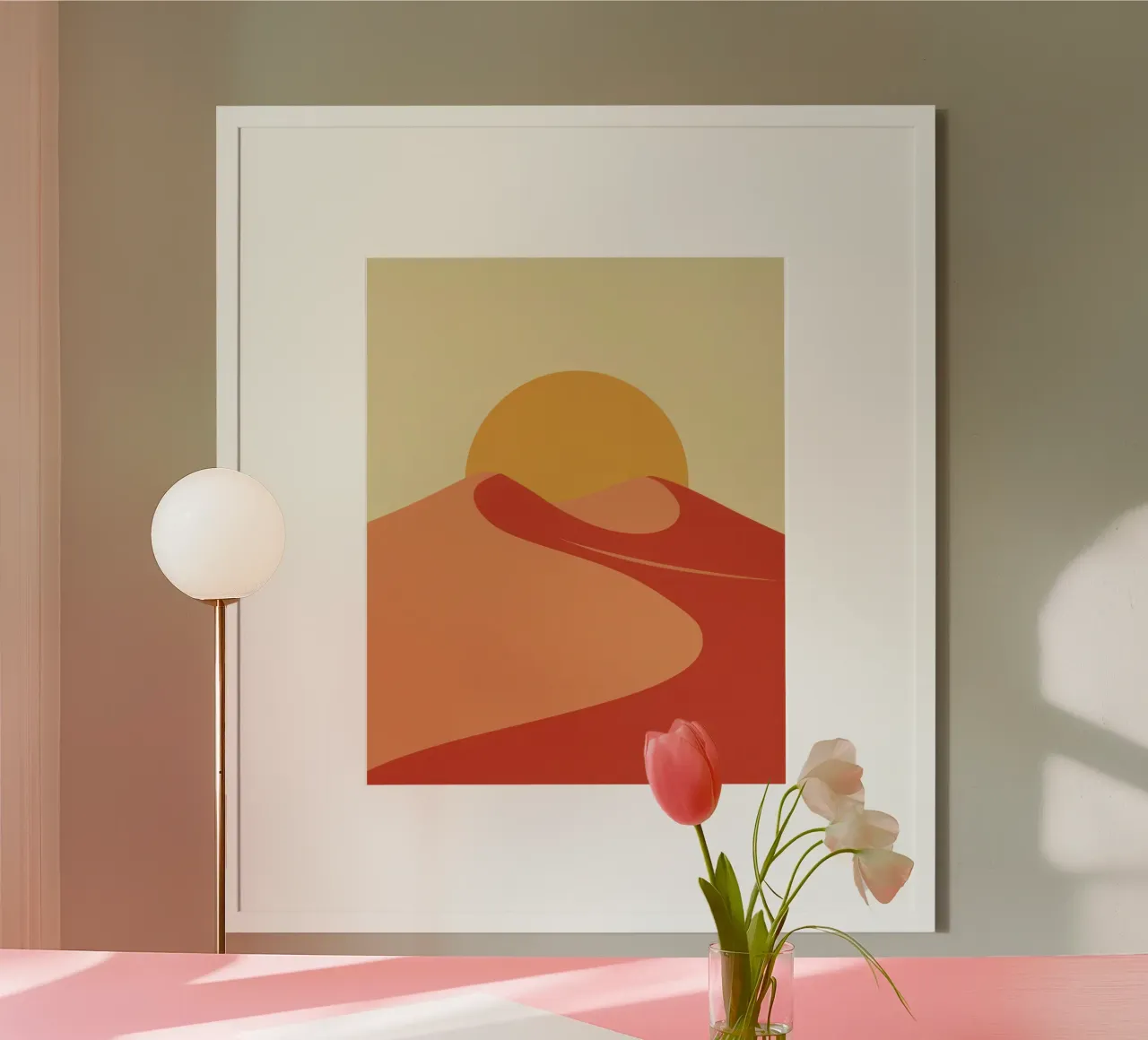 Tenere il Desert Sun poster da Snow Mist