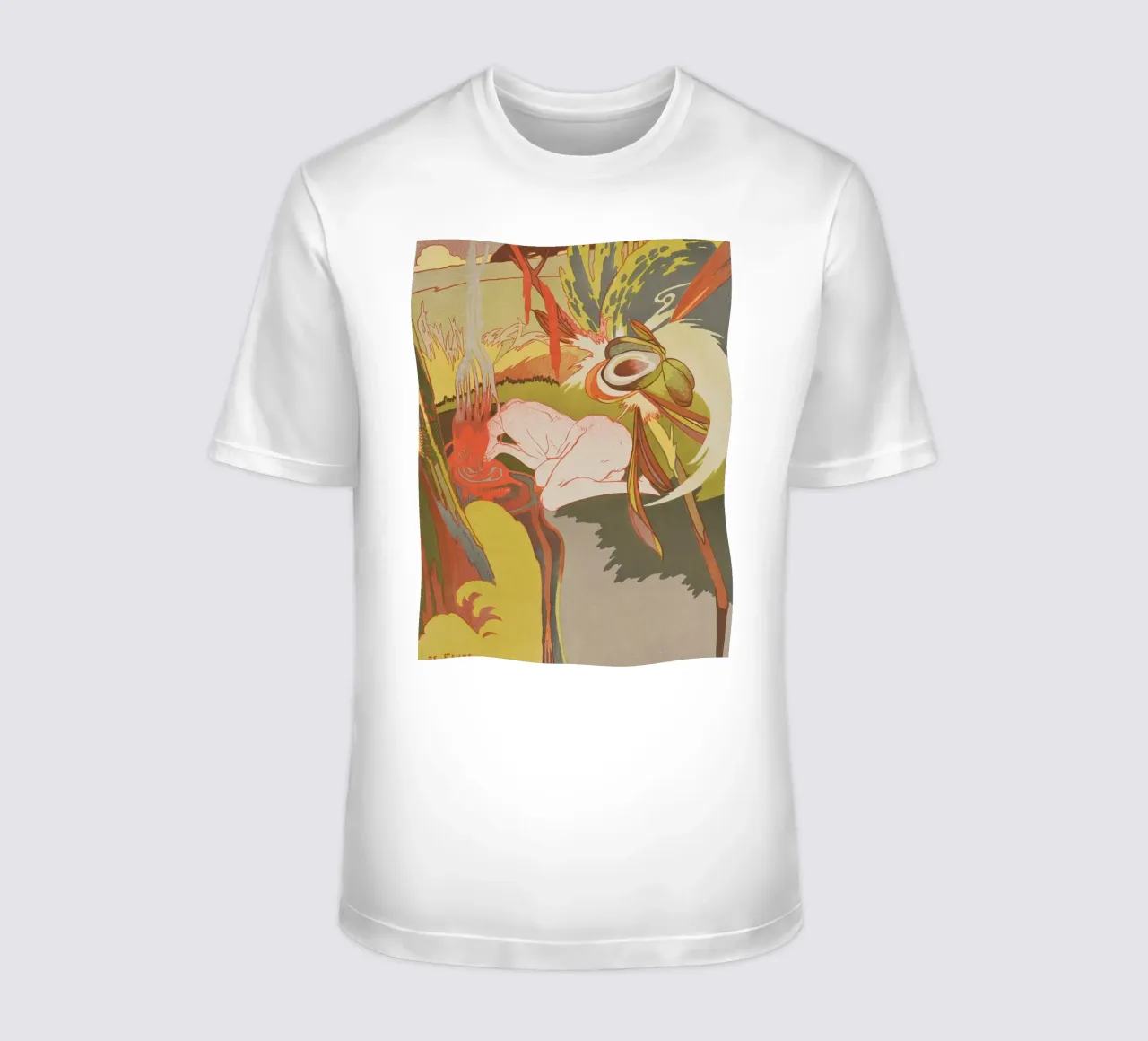 The Source of Evil 1 - Georges de Feure t-shirt by marycome