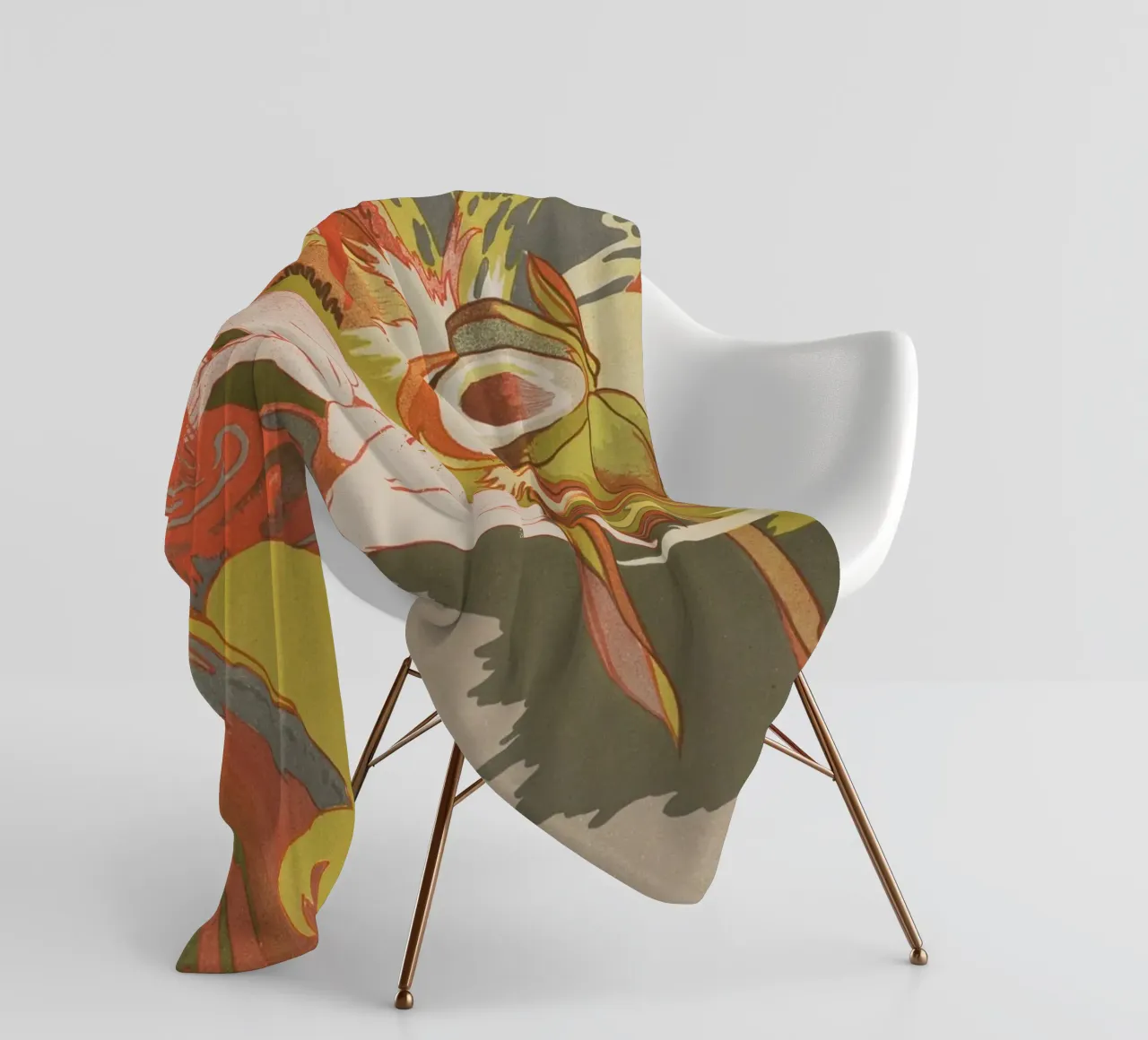 The Source of Evil 1 - Georges de Feure fleece blanket by marycome