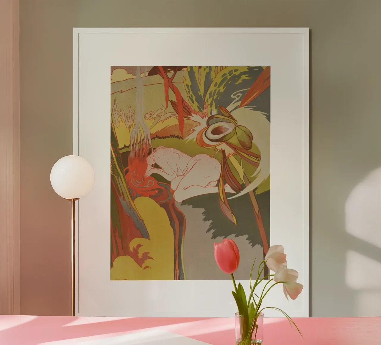 The Source of Evil 1 - Georges de Feure hahnemühle by marycome