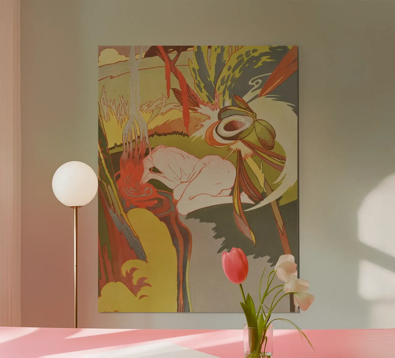 The Source of Evil 1 - Georges de Feure hahnemühle by marycome