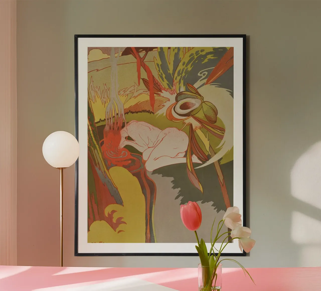 The Source of Evil 1 - Georges de Feure hahnemühle by marycome