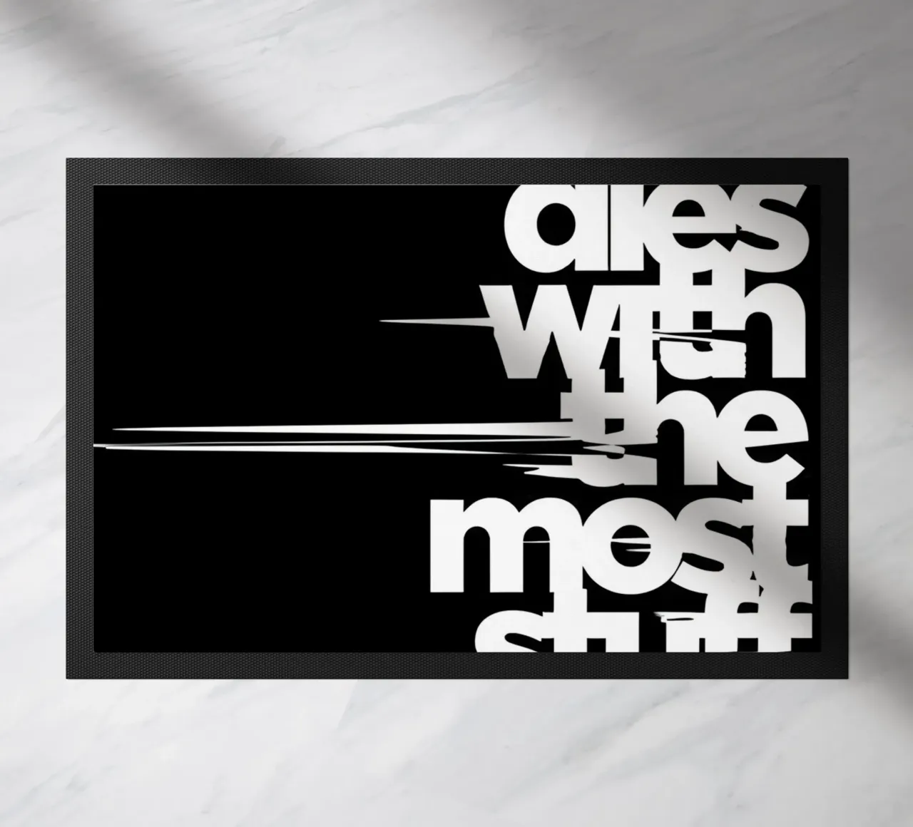 "Whoeve dies with the most stuff wins." zerbino da Type & Tape