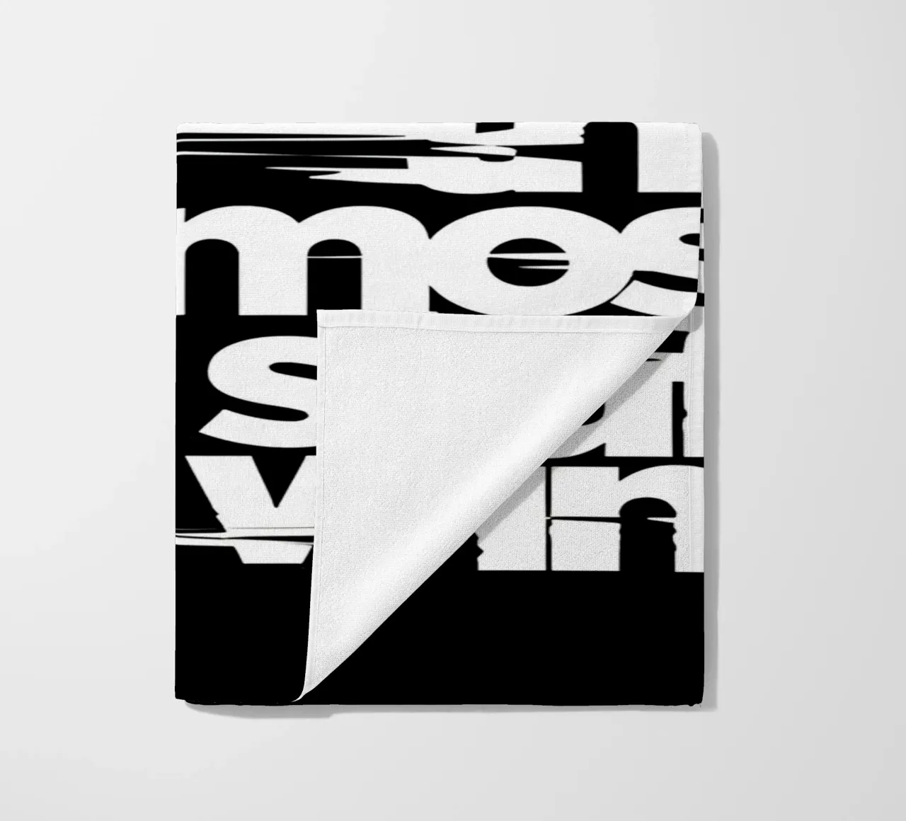 "Whoeve dies with the most stuff wins." telo mare da Type & Tape