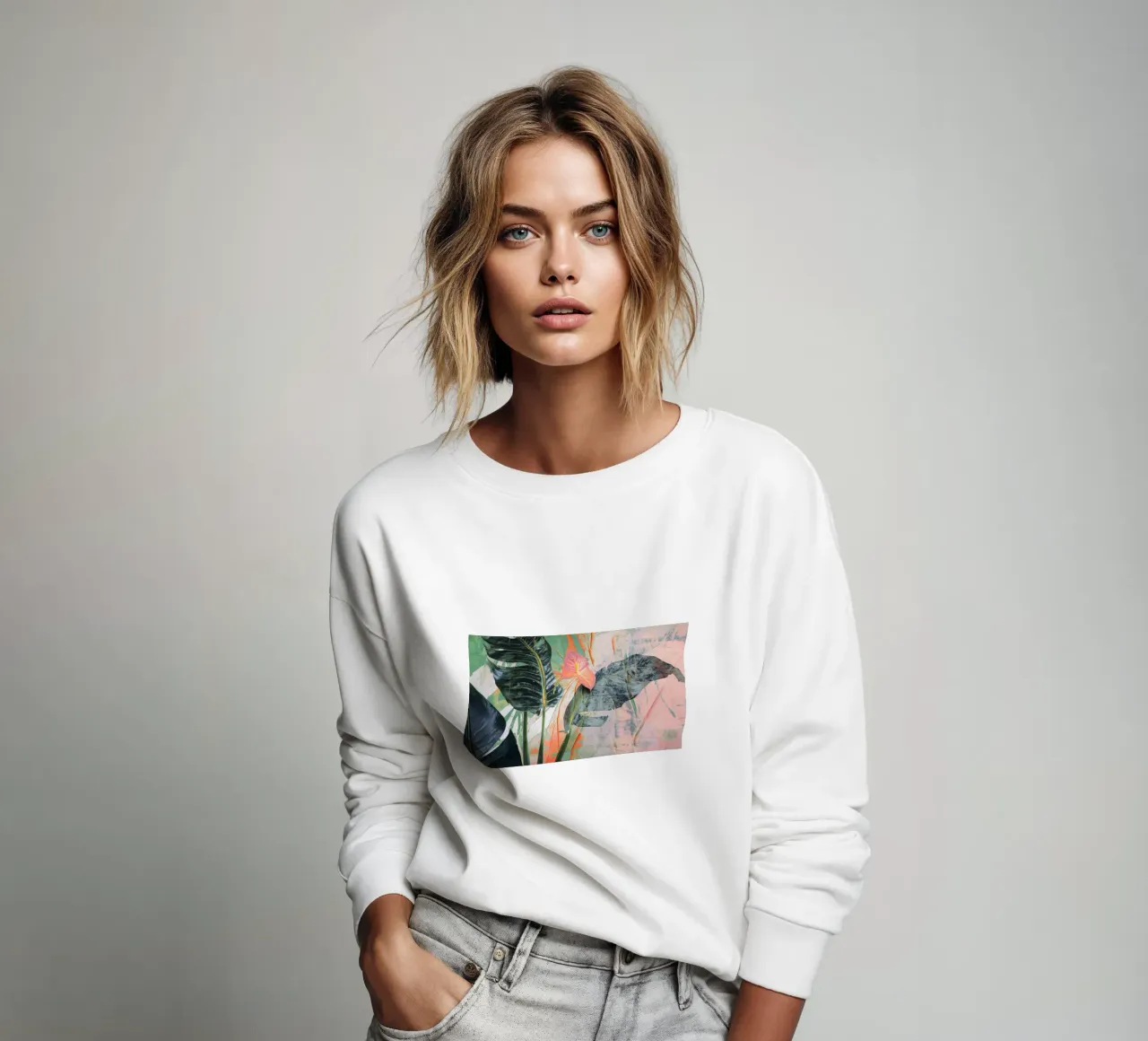 Into The Jungle No 7 felpa da treechild