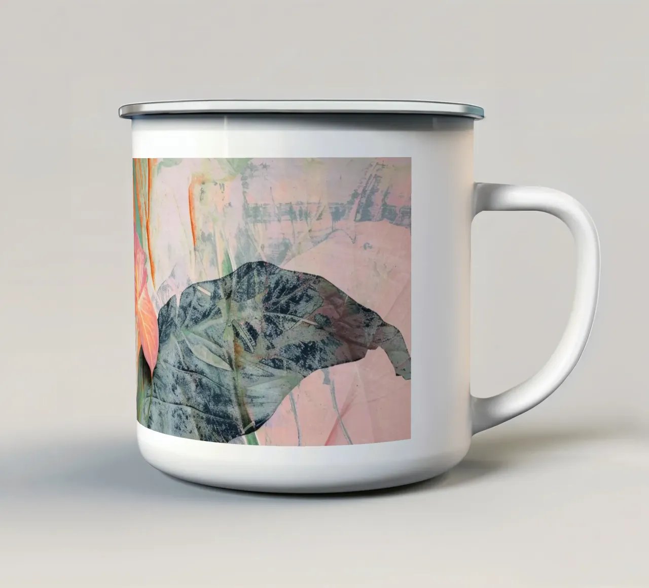 Into The Jungle No 7 tazza in smalto da treechild