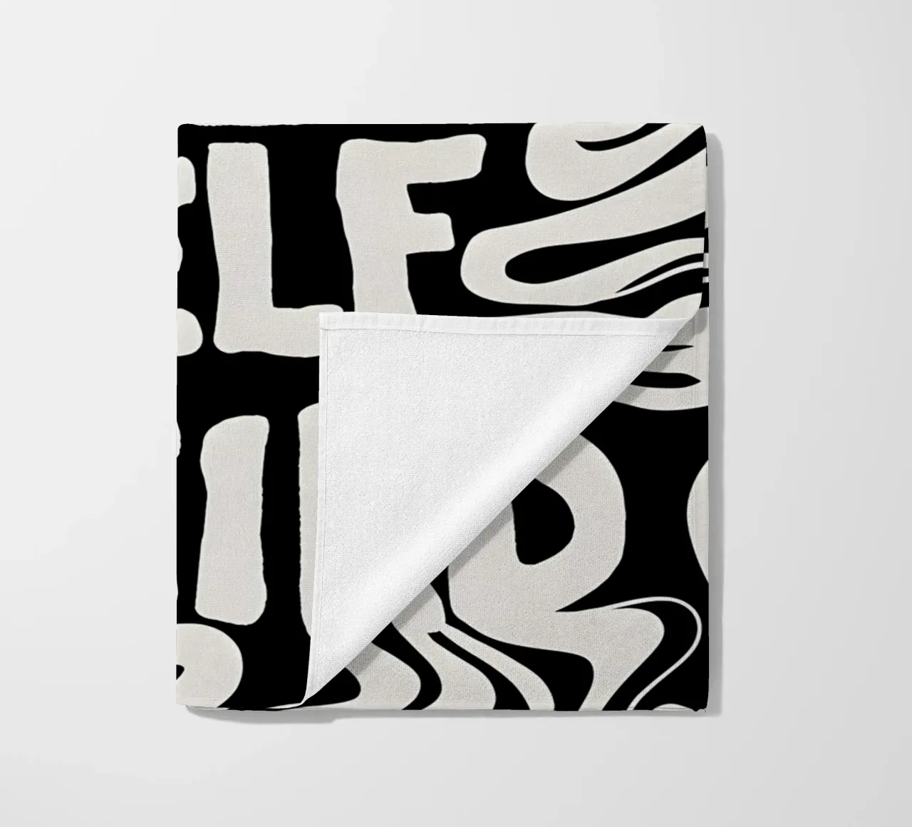 "KEEP YOURSELF WEIRD." telo mare da Type & Tape