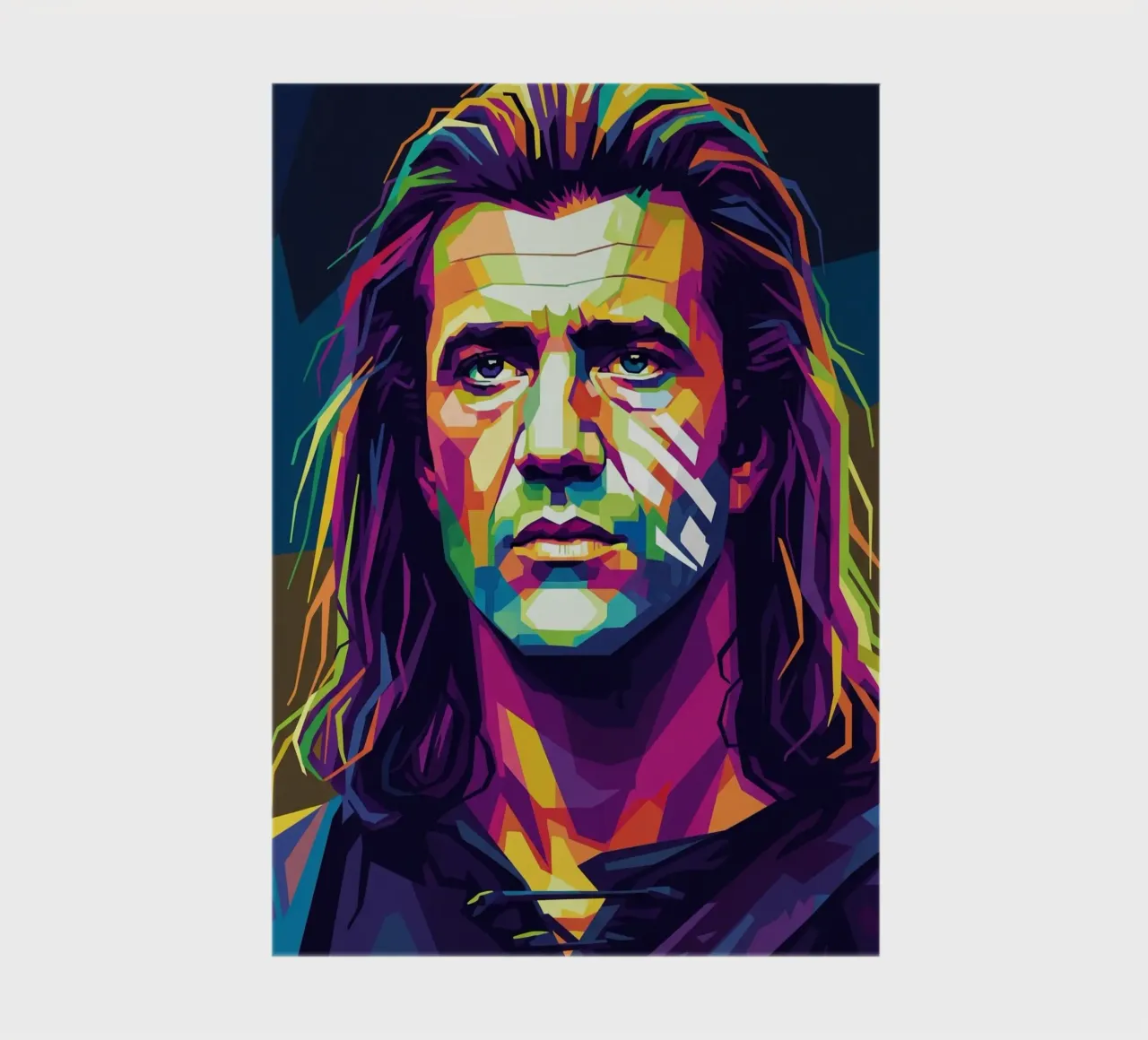 Mel Gibson - Braveheart #1 notebook by Hantamrata