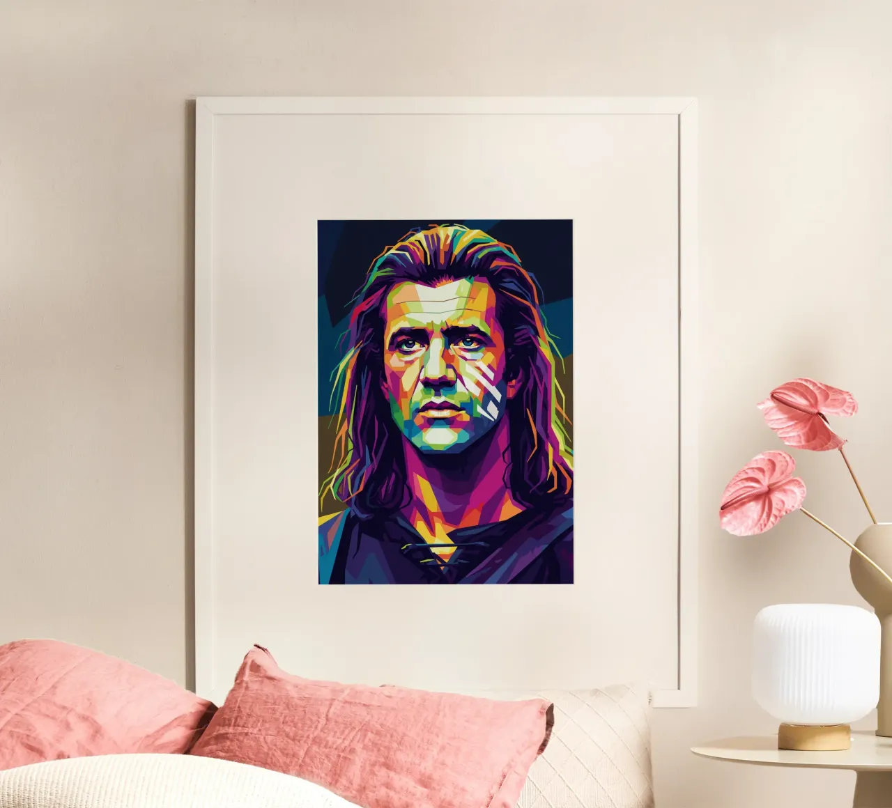 Mel Gibson - Braveheart #1 poster da Hantamrata