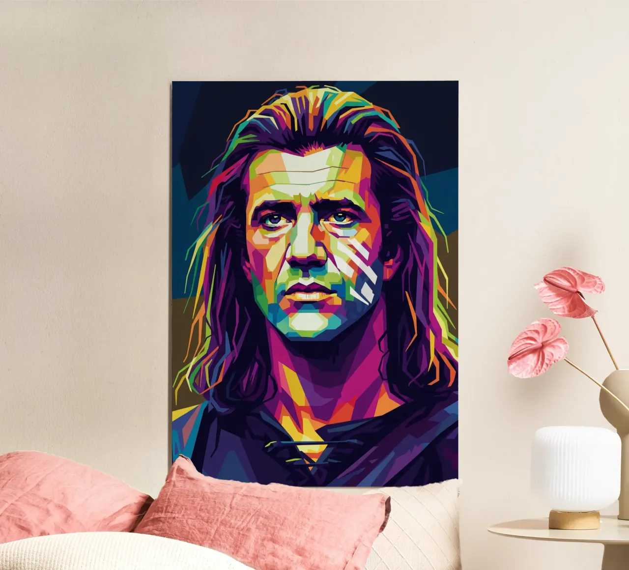 Mel Gibson - Braveheart #1 poster da Hantamrata