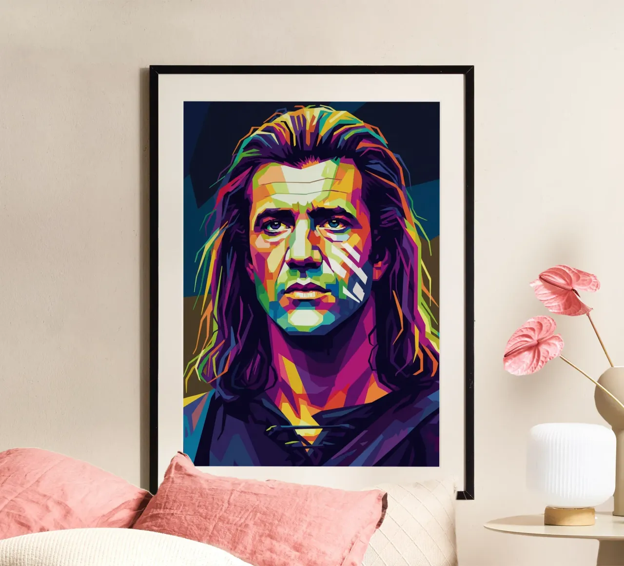 Mel Gibson - Braveheart #1 poster da Hantamrata