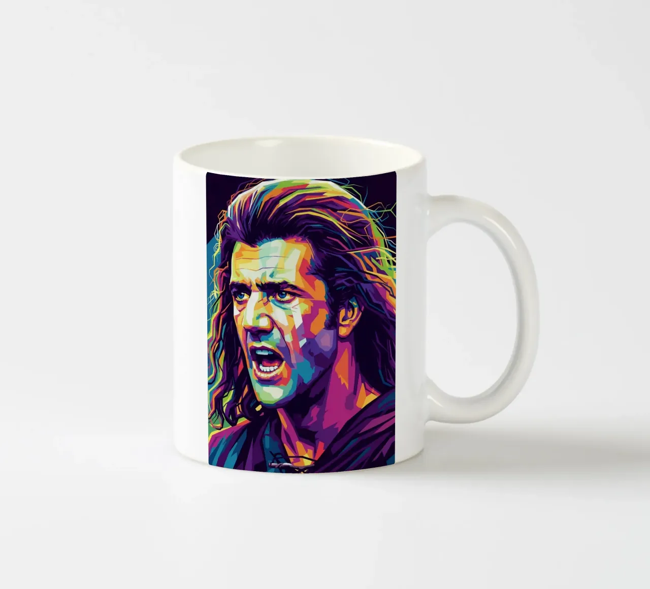 Mel Gibson - Braveheart #2 tazza in ceramica da Hantamrata