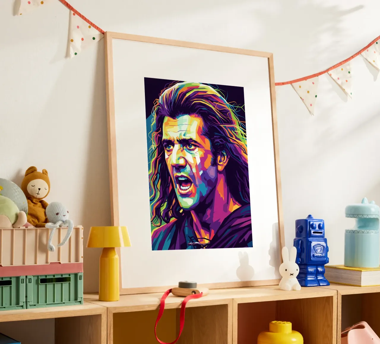 Mel Gibson - Braveheart #2 poster da Hantamrata