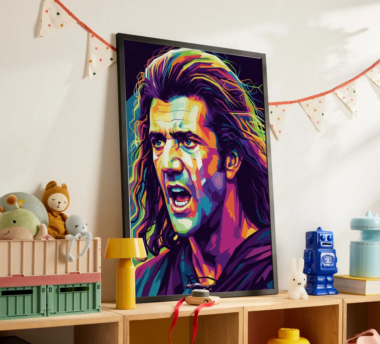 Mel Gibson - Braveheart #2 poster da Hantamrata