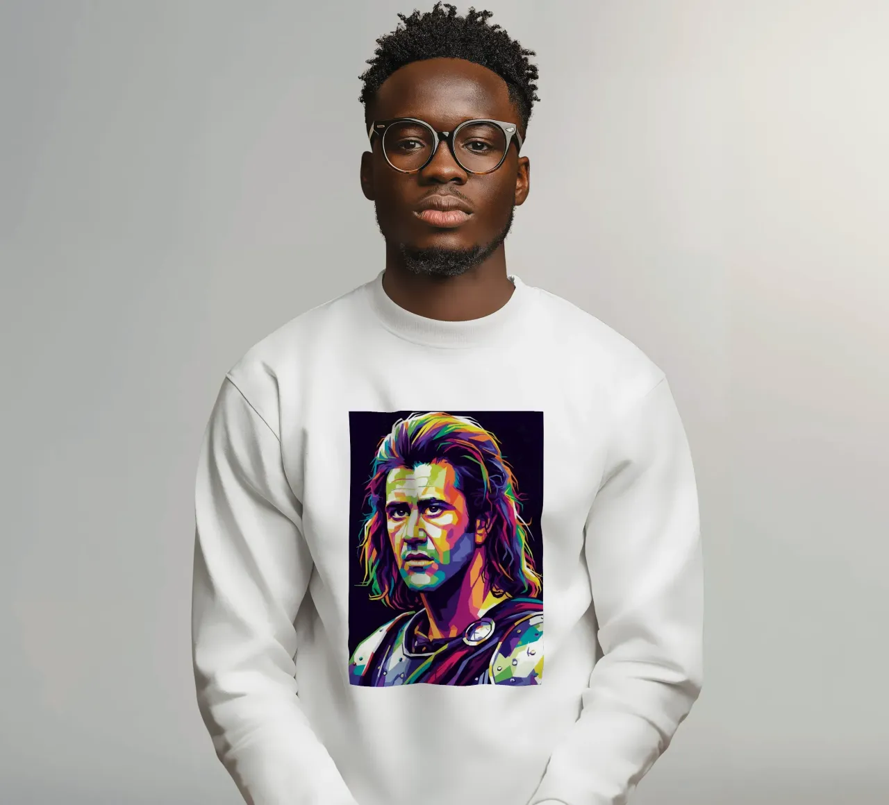 Mel Gibson - Braveheart #3 felpa da Hantamrata