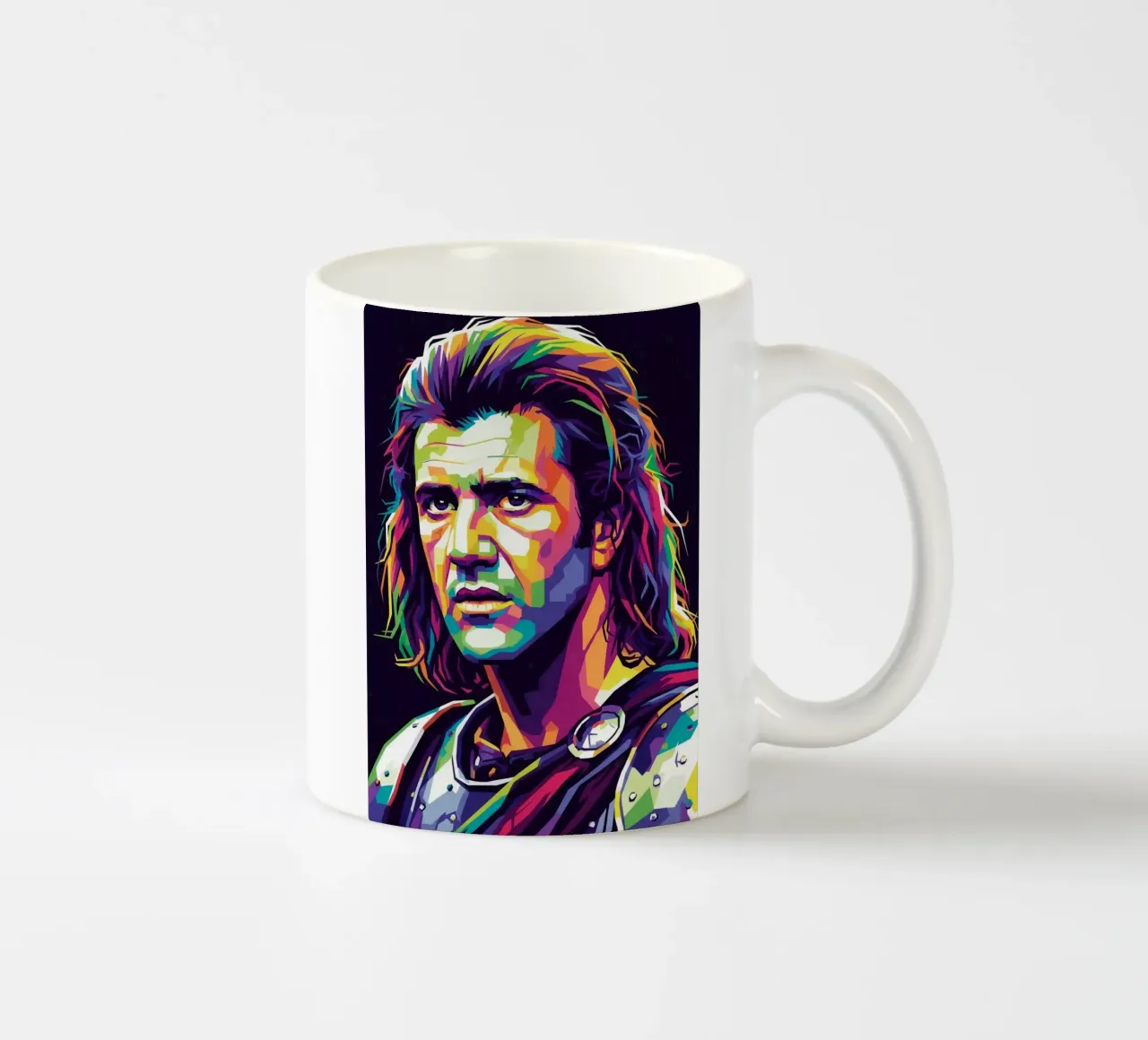 Mel Gibson - Braveheart #3 tazza in ceramica da Hantamrata
