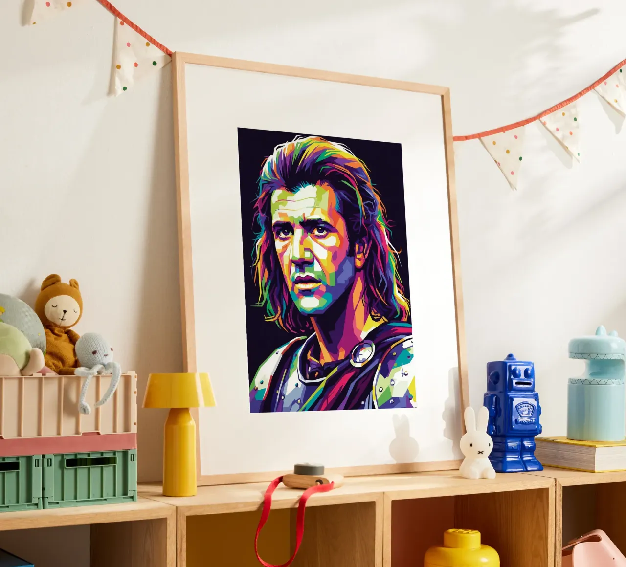 Mel Gibson - Braveheart #3 poster da Hantamrata