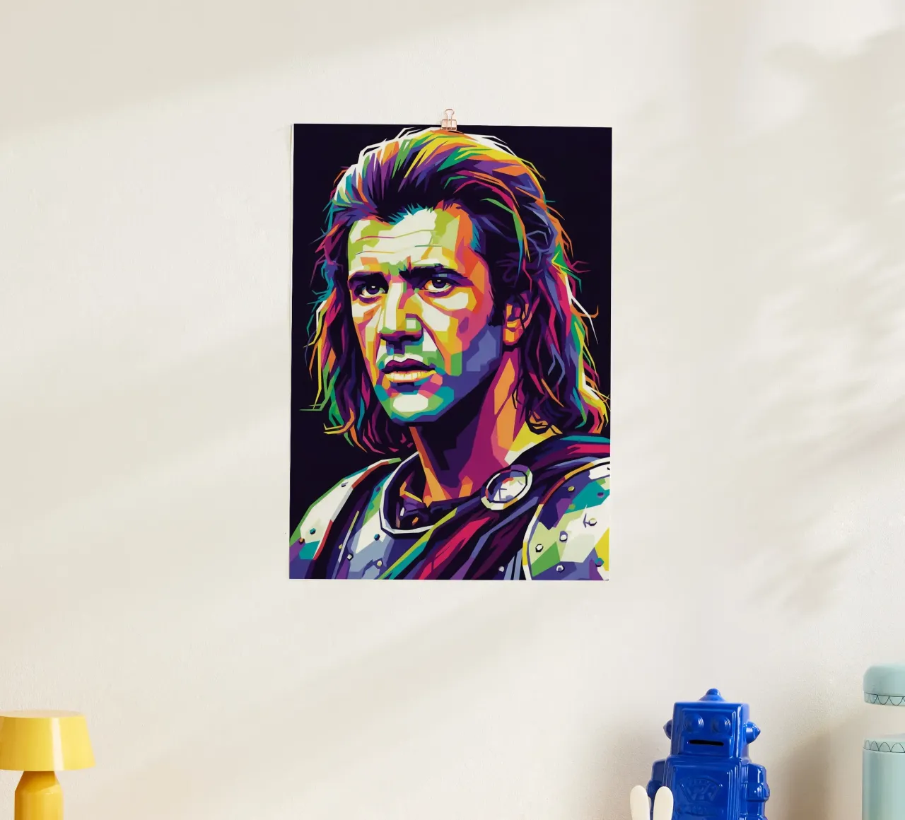Mel Gibson - Braveheart #3 poster da Hantamrata